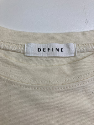 DEFINE/Tシャツ/カットソー/トップス/アイボリー