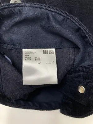 UNIQLO/ユニクロ/ショート/ミニスカート/スカート/ネイビー/W61 H88