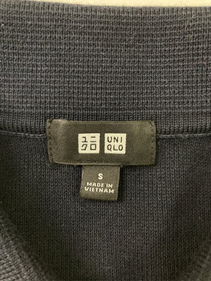 UNIQLO/ユニクロ/シャツ/ブラウス/トップス/ネイビー/S