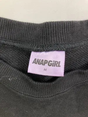 ANAP GIRL/スウェット/トップス/ブラック/M