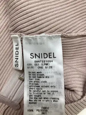 SNIDEL/スナイデル/シャツ/ブラウス/トップス/ピンク/ONE SIZE