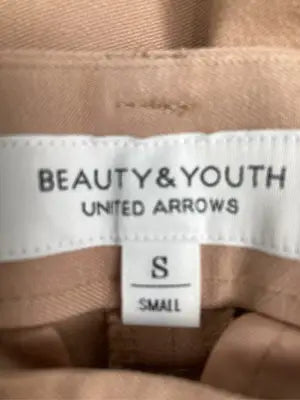 BEAUTY&YOUTH UNITED ARROWS/ビューティアンドユースユナイテッドアローズ/スラックス/パンツ/ベージュ/S