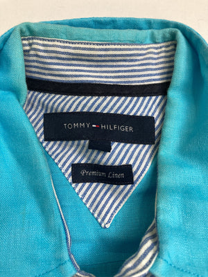 TOMMY HILFIGER/トミーヒルフィガー/シャツ/ブラウス/トップス/ブルー/L
