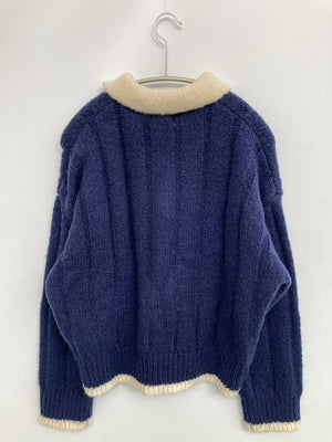 sara&cake/ニット/セーター/トップス/ブルー