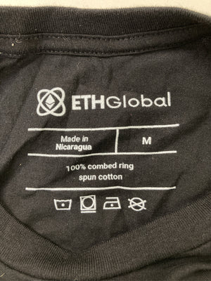 ETHGLBAL/Tシャツ/カットソー/トップス/ブラック/M