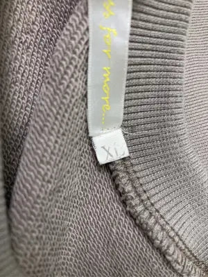 more happiness for more/Tシャツ/カットソー/トップス/グレー/XL