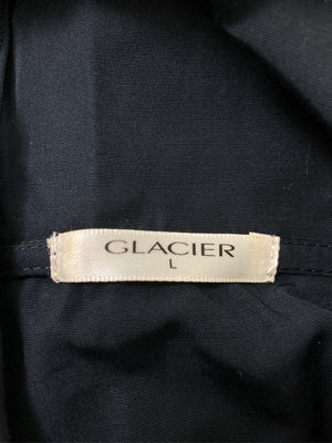 GLACIER/グラシア/ナイロンジャケット/ジャケット/アウター/ブラック/L