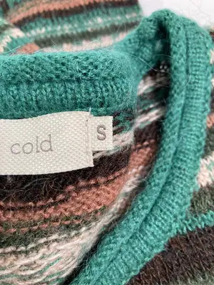 indi&cold/ニット/セーター/トップス/グリーン/S
