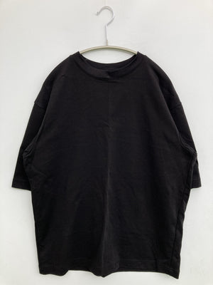 UNIQLO U/ユニクロユー/Tシャツ/カットソー/トップス/ブラック/M
