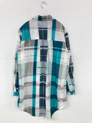 シャツ/ブラウス/トップス/ブルー/M