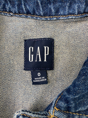 GAP/ギャップ/シャツワンピース/ワンピース/ドレス/ブルー/0