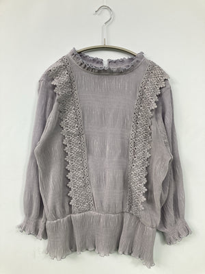 RETRO GIRL/レトロガール/シャツ/ブラウス/トップス/グレー/F