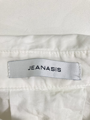 JEANASIS/ジーナシス/シャツ/ブラウス/トップス/ホワイト/F