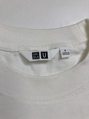UNIQLO U/ユニクロユー/Tシャツ/カットソー/トップス/ホワイト/S