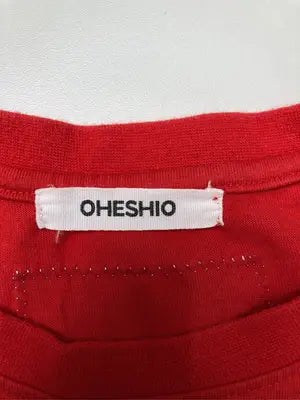 OHESHIO/Tシャツ/カットソー/トップス/レッド