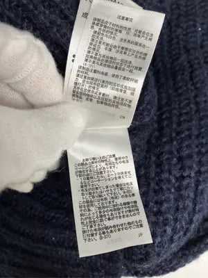 MOUSSY/マウジー/ニット/セーター/トップス/ネイビー/FREE