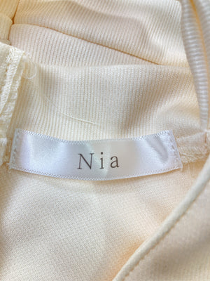 Nia/ワンピース/ワンピース/ドレス/アイボリー/L