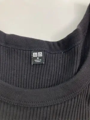 UNIQLO/ユニクロ/タンクトップ/トップス/ブラック/M