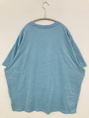 GEORGE/ジョージ/Tシャツ/カットソー/トップス/スカイブルー/2XL
