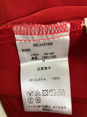 RAY CASSIN/レイカズン/シャツ/ブラウス/トップス/レッド/M