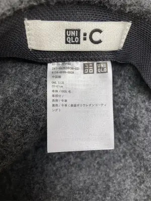 UNIQLO/ユニクロ/キャップ/帽子/グレー/ONE