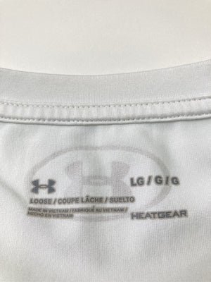UNDER ARMOUR/アンダーアーマー/Tシャツ/カットソー/トップス/ホワイト/LG