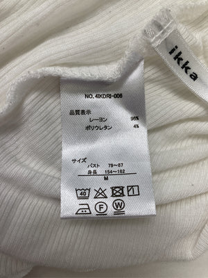 ikka/イッカ/Tシャツ/カットソー/トップス/ホワイト/M