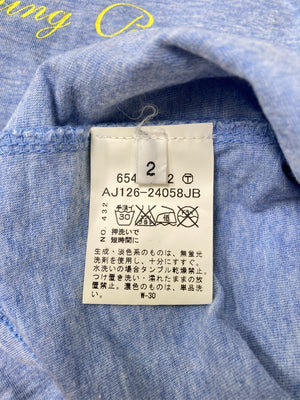 BOYCOTT/ボイコット/Tシャツ/カットソー/トップス/スカイブルー/2