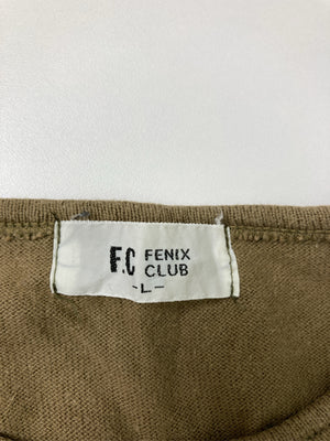 FENIX CLUB/Tシャツ/カットソー/トップス/カーキ/L