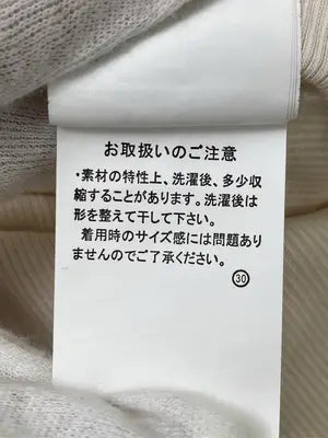 Tシャツ/カットソー/トップス/アイボリー/L
