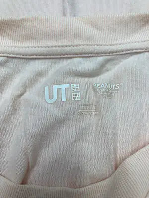 UNIQLO/ユニクロ/Tシャツ/カットソー/トップス/ピンク/L