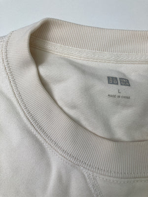 UNIQLO/ユニクロ/スウェット/トップス/アイボリー/L