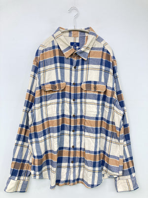 GEORGE/ジョージ/シャツ/ブラウス/トップス/アイボリー/2XL