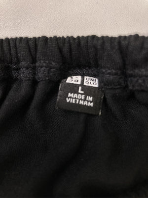 UNIQLO/ユニクロ/Tシャツ/カットソー/トップス/ブラック/L