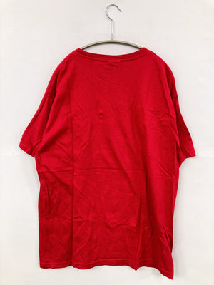 Hanes/ヘインズ/Tシャツ/カットソー/トップス/レッド/L