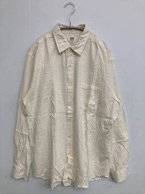 EDWIN/エドウィン/シャツ/ブラウス/トップス/ホワイト/XL