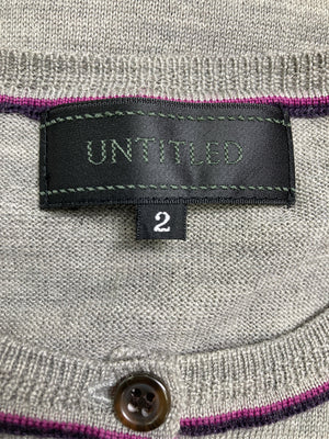 UNTITLED/アンタイトル/ニット/セーター/トップス/グレー/2