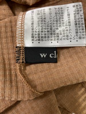 w closet/ダブルクローゼット/Tシャツ/カットソー/トップス/ブラウン/F