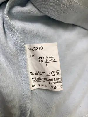 2PINK/ツーピンク/Tシャツ/カットソー/トップス/スカイブルー/L バスト86~94 身長154~162