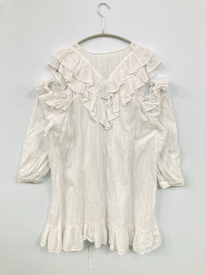 STYLE NANDA/スタイルナンダ/シャツ/ブラウス/トップス/ホワイト/F