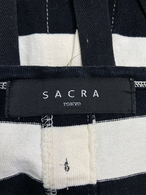 SACRA/Tシャツ/カットソー/トップス/ブラック/38