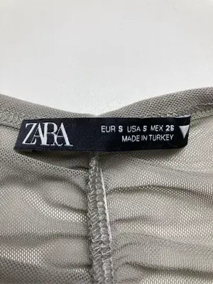 ZARA/ザラ/Tシャツ/カットソー/トップス/グレー/EUR S/USA S/MEX 26