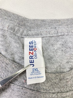 JERZEES/ジャージーズ/Tシャツ/カットソー/トップス/グレー/2XL