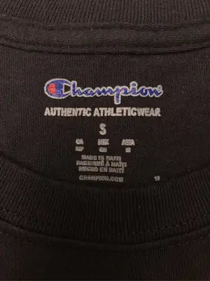 Champion/チャンピオン/Tシャツ/カットソー/トップス/ブラック/S