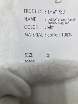 LABRAT TOKYO/Tシャツ/カットソー/トップス/ホワイト/XL