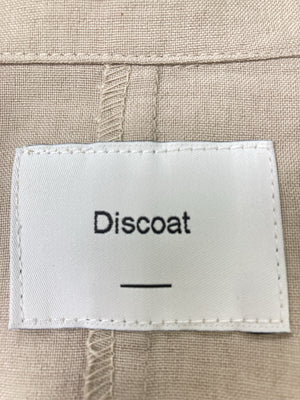 Discoat/ディスコート/テーラードジャケット/ジャケット/アウター/ベージュ/M
