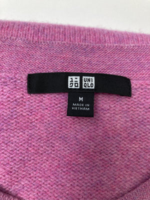 UNIQLO/ユニクロ/ニット/セーター/トップス/ピンク/M