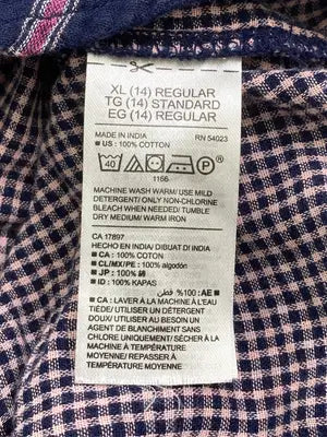 OLD NAVY/オールドネイビー/シャツワンピース/ワンピース/ドレス/ネイビー/XL