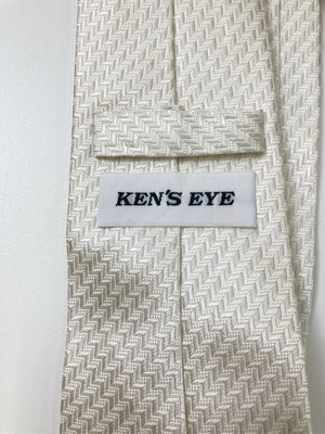 KEN'S EYE/ネクタイ/ファッション雑貨/ホワイト