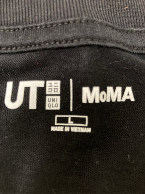 UNIQLO/ユニクロ/Tシャツ/カットソー/トップス/ブラック/L